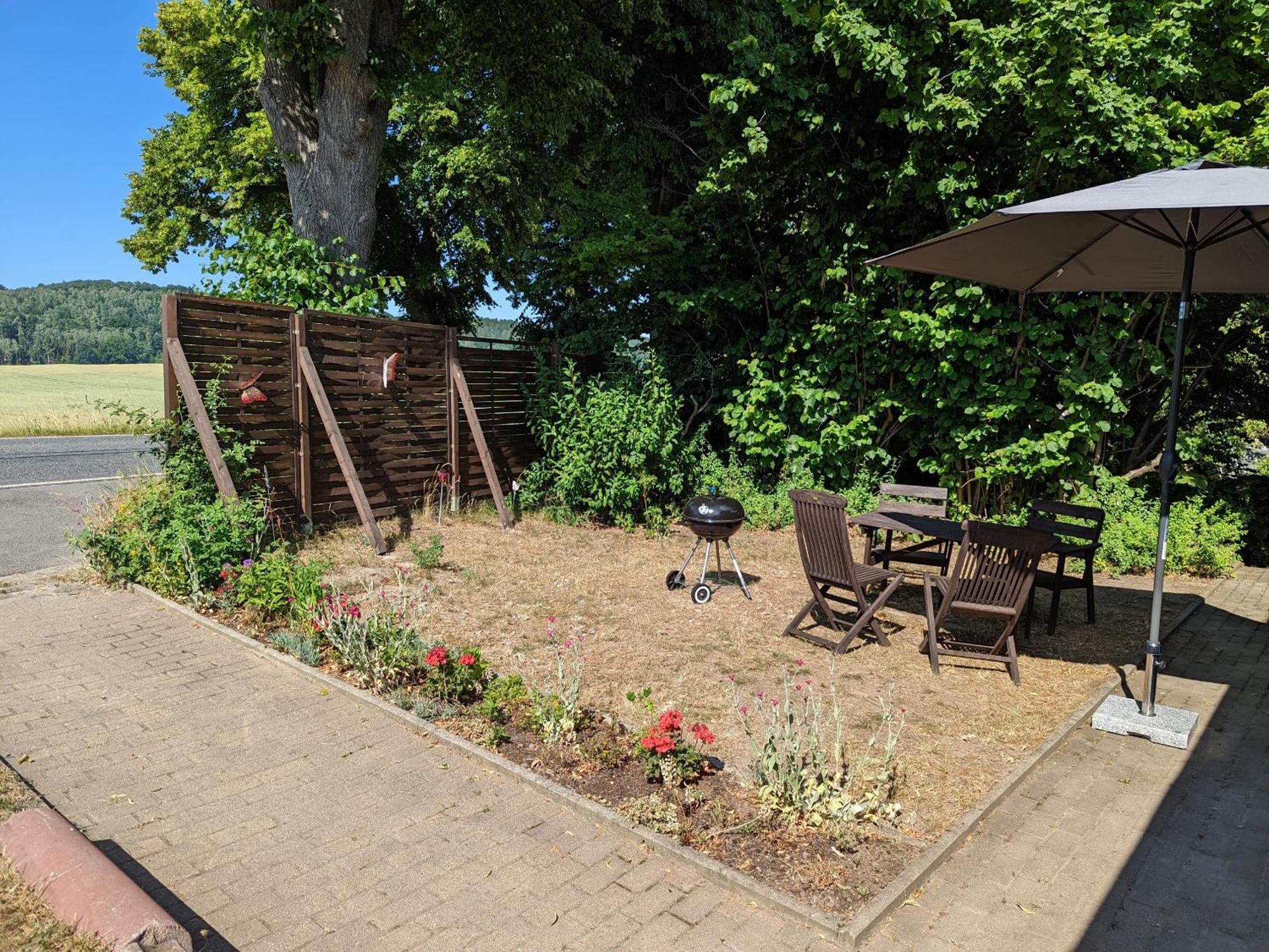 W5 - Urlaubsmagie - Wohnung Mit Grill, Terrasse & Pool Lichtenhain  Bagian luar foto
