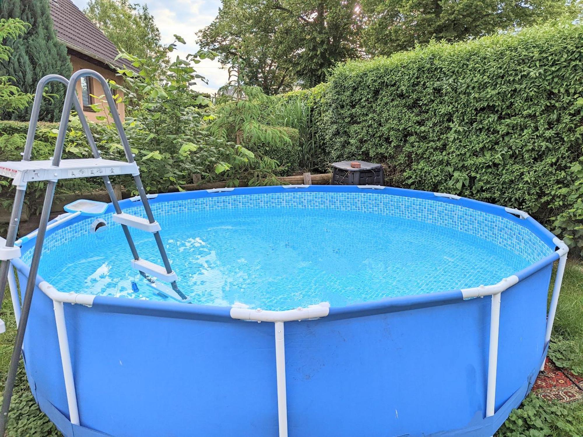 W5 - Urlaubsmagie - Wohnung Mit Grill, Terrasse & Pool Lichtenhain  Bagian luar foto