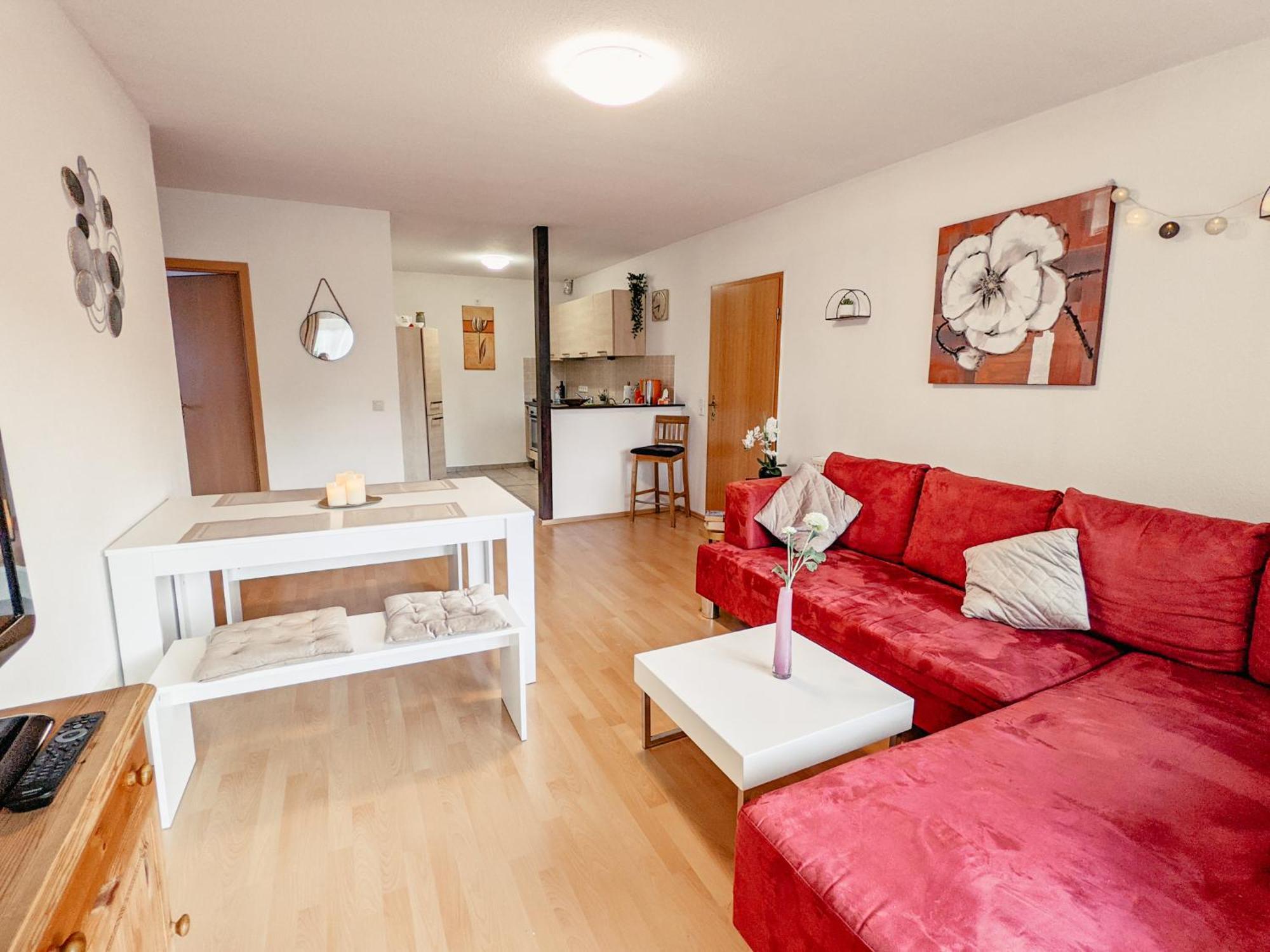 W5 - Urlaubsmagie - Wohnung Mit Grill, Terrasse & Pool Lichtenhain  Bagian luar foto